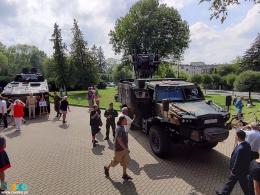 Piknik wojskowy w Busku-Zdroju w dniu 14 sierpnia 2022