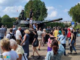 Piknik wojskowy w Busku-Zdroju w dniu 14 sierpnia 2022