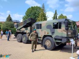 Piknik wojskowy w Busku-Zdroju w dniu 14 sierpnia 2022