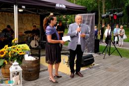 Koncert Izabeli Szafrańskiej. Przemawia Jarosław Zatorski