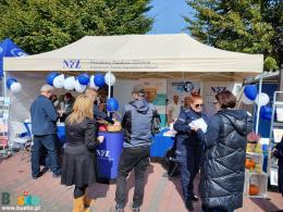 Zdjęcie przedstawia Strefę Zdrowia w Busku-Zdroju w ramach projektu ZDROWE ŻYCIE w dn. 24-25.09.2022