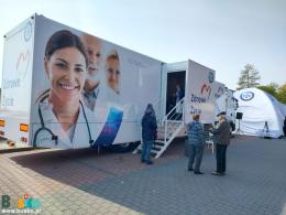 Zdjęcie przedstawia Strefę Zdrowia w Busku-Zdroju w ramach projektu ZDROWE ŻYCIE w dn. 24-25.09.2022