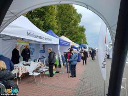 Zdjęcie przedstawia Strefę Zdrowia w Busku-Zdroju w ramach projektu ZDROWE ŻYCIE w dn. 24-25.09.2022