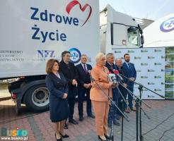 Zdjęcie przedstawia Strefę Zdrowia w Busku-Zdroju w ramach projektu ZDROWE ŻYCIE w dn. 24-25.09.2022 Zdjęcie przedstawia Strefę Zdrowia w Busku-Zdroju w ramach projektu ZDROWE ŻYCIE w dn. 24-25.09.2022
