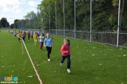 uczestnicy biegów przełajowych