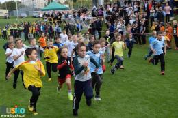 uczestnicy biegów przełajowych