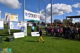 uroczystość wręczenia nagród dla uczestników biegu