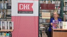  uczestniczka nocy bibliotek w Busku-Zdroju