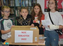  uczestnicy nocy bibliotek w Busku-Zdroju