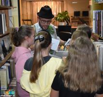  uczestnicy nocy bibliotek w Busku-Zdroju