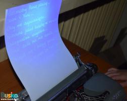 jedna z zabaw podczas nocy bibliotek w Busku-|Zdroju