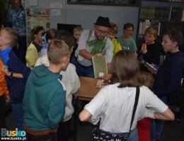  uczestnicy nocy bibliotek w Busku-Zdroju