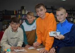  uczestnicy nocy bibliotek w Busku-Zdroju