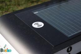 ławka solarna na terenie kompleksu #TężniaBusko