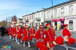 Uczestnicy obchodów Święta Niepodległości w Busku-Zdroju