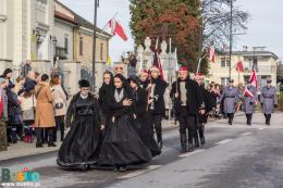 Uczestnicy obchodów Święta Niepodległości w Busku-Zdroju