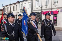 Uczestnicy obchodów Święta Niepodległości w Busku-Zdroju