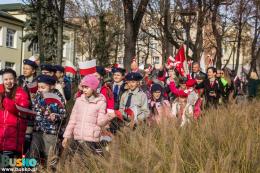 Uczestnicy obchodów Święta Niepodległości w Busku-Zdroju