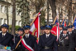 Uczestnicy obchodów Święta Niepodległości w Busku-Zdroju