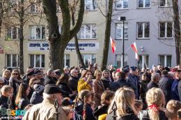 Uczestnicy obchodów Święta Niepodległości w Busku-Zdroju