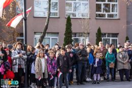 Uczestnicy obchodów Święta Niepodległości w Busku-ZdrojuMG8375