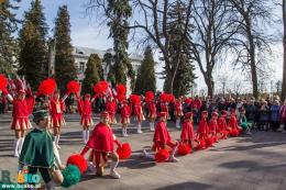 Uczestnicy obchodów Święta Niepodległości w Busku-Zdroju