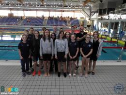 Uczestnicy Świętokrzyskiej Ligi Pływackiej