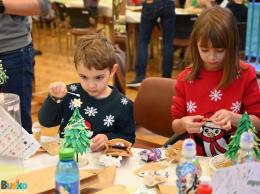 Uczestnicy warsztatów mikołajkowych w BSCK