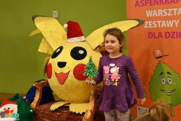 Uczestniczka warsztatów mikołajkowych w BSCK