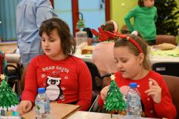 Uczestnicy warsztatów mikołajkowych w BSCK