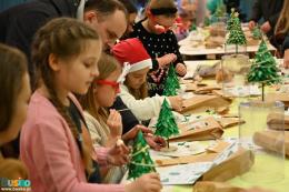 Uczestnicy warsztatów mikołajkowych w BSCK