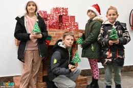 Uczestnicy warsztatów mikołajkowych w BSCK