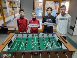 Uczestnicy półfinałowego starcia pomiędzy Holandią, a Argentyną. 