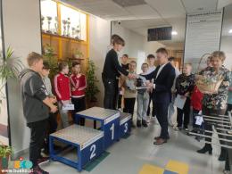 Uroczyste wręczenie dyplomów oraz nagród dla uczestników turnieju. 