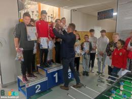 Uroczyste wręczenie dyplomów oraz nagród dla uczestników turnieju. 