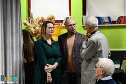 Uczestnicy wernisażu Przeglądu Ponidzie w klubie Stradivarius