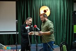 Uczestnicy wernisażu Przeglądu Ponidzie w klubie Stradivarius