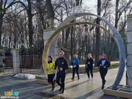 uczestnicy Biegu Sylwestrowego
