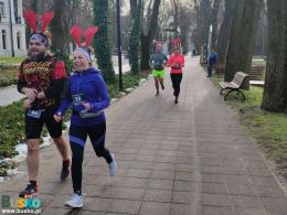 uczestnicy Biegu Sylwestrowego