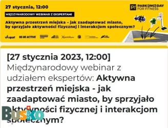 zdjęcie przedstawia printscreena ze strony Fundacji V4sport z informacją dotyczącą webinaru