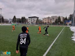 Mecz pomiędzy drużynami Bruk-Bet Termalika Nieciecza, a drużyną Orląt Kielce.