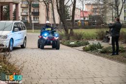 Przejeżdżka quadem strażackim