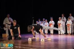 Pokaz Karate na scenie