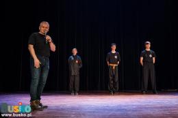 Pokaz Kung Fu na scenie