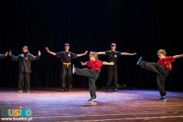 Pokaz Kung Fu na scenie
