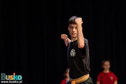 Pokaz Kung Fu na scenie