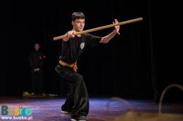 Pokaz Kung Fu na scenie