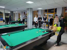 Pokaz gry w wykonaniu zawodniczki UKS Miłek Wiślica Martyny Matjas