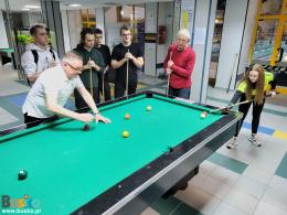 Pokaz gry w wykonaniu zawodniczki klubu UKS Miłek Wiślica oraz jej trenera