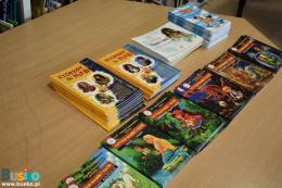 Warsztaty literacko – plastyczne  z Ewą Stadtmüller oraz Łukaszem Zabdyrem w bibliotce